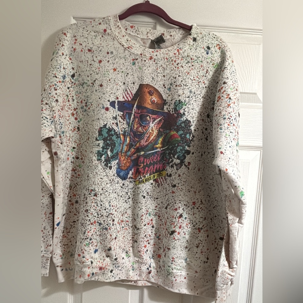 Multicolor Freddy Krueger Crewneck